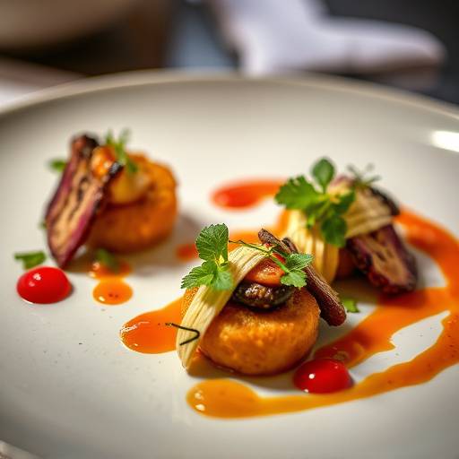 Photos culinaires pour un chef étoilé à Lyon, présentant ses plats signatures avec une mise en scène soignée.