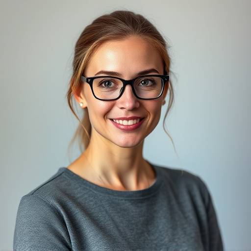 Portrait de Léa Robert, Graphiste Senior de Studio Créatif Lumière.