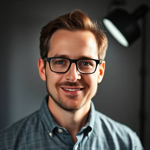 Portrait de Marc Leclerc, Directeur de la Création de Studio Créatif Lumière.